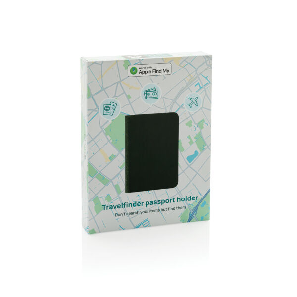Travelfinder RCS rpoly paspoorthouder wereldwijd lokaliseren, zwart Travelfinder RCS rpoly paspoorthouder wereldwijd lokaliseren, zwart