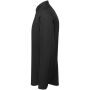 Long Sleeve Grandad Shirt, Black, XXL, Premier