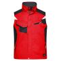 Workwear Vest - STRONG - red/black 6XL Workwear Vest - STRONG - red/black 6XL