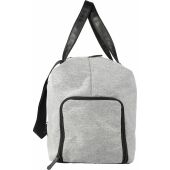 600D rPET polyester sporttas Desmond - lichtgrijs