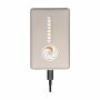 Wireless RCS Recycled Alu Magsafe Powerbank 5000 - titanium