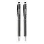 Swiss Peak deluxe pen set in PU etui, zwart