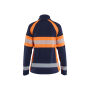 Dames Microfleecevest High Vis