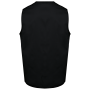 Gilet polykatoen multizakken Black 3XL