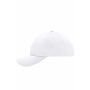 6 Panel Sport Mesh Cap white one size