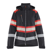 Zwart/High Vis Rood