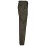 Uniseks Cargobroek uniseks met elastische boord dark khaki 68 NL (62 FR)