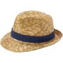 Pricus strohoed - Navy/Naturel