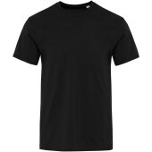 Azurite 160 g/m² unisex OCS organisch T-shirt met korte mouwen - Zwart - XS