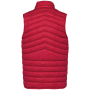 Ecologische lichte bodywarmer voor heren Hibiscus Red 4XL