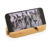Bamboe tablet en telefoon stand, bruin