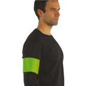 Brede te bedrukken armband Hi Vis Orange S/M