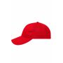 6 Panel Air Mesh Cap red one size