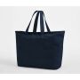 OVERSIZED HEAVY DUTY CANVAS TOTE BAG, NAVY, One size, WESTFORD MILL
