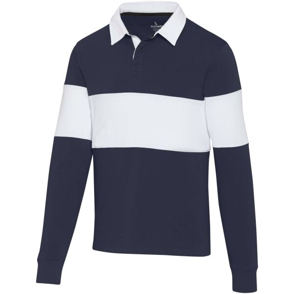 Clyde unisex organic rugbypolo sweatshirt