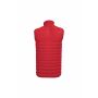 Gewatteerde heren bodywarmer red M