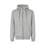 CORE hoodie | zip - Light grey melange, M