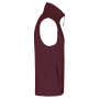Bodywarmer van microfleece heren Wine 4XL