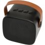 Diya 3W draadloze speaker van gerecycled plastic - Zwart