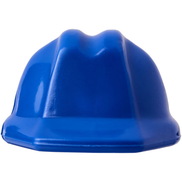 Kolt hard hat-shaped recycled keychain - Blue
