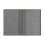 CreativDesign® ID-kaarthouder "4-voudig" velours grijs