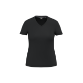 Ecologisch antibacterieel dames-T-shirt met V-hals