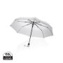 21" Impact AWARE™ RPET 190T mini auto open paraplu, wit
