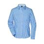 Ladies' Traditional Shirt royal/white XXL