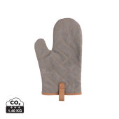 Deluxe canvas ovenhandschoen, grijs