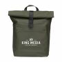 Lennon Roll-Top rugzak gerecycled polyester 55 x 12 x 30 cm RCS