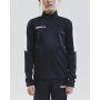 CRAFT PROGRESS HALFZIP LS TEE JR BLACK/WHITE 122 CRAFT PROGRESS HALFZIP LS TEE JR BLACK/WHITE 122