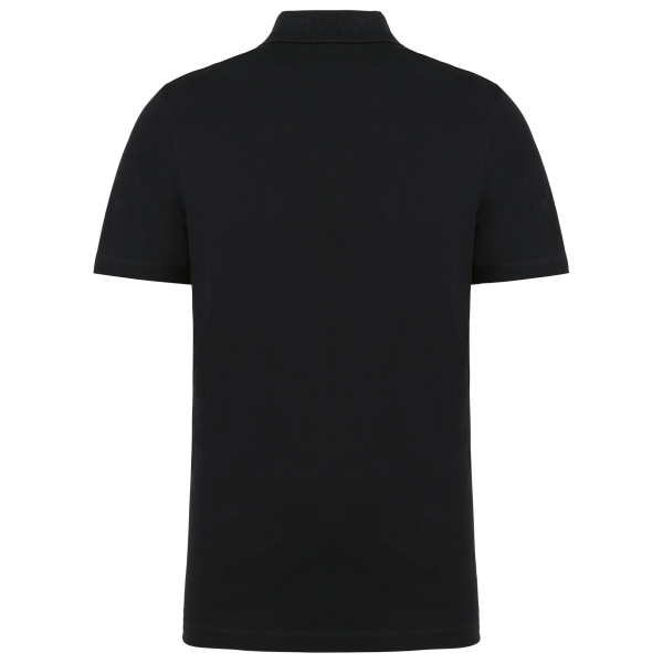 Supima® herenpolo korte mouwen Black S Supima® herenpolo korte mouwen Black S