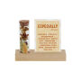 Dried Flowers - Cardholder & tube, Oranje
