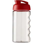 H2O Active® Bop 500 ml sportfles met flipcapdeksel - Transparent/Rood