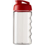 H2O Active® Bop 500 ml sportfles met flipcapdeksel - Transparent/Rood