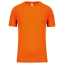 Functioneel sportshirt Fluorescent Orange XS