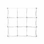 Pop-Up Fabric Premium Straight 3 x 3 met Print