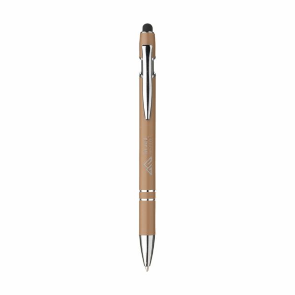 Lupa RCS Recycled Alu stylus pen - brown Lupa RCS Recycled Alu stylus pen - brown