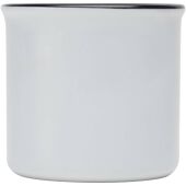 Bari 240 ml keramische mok met glanzende afwerking - Wit