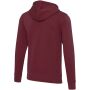 Arora 300 g/m² unisex hoodie met ritssluiting - Diep bordeauxrood - 4XS