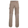 Heren 2-in-1 broek met meerdere zakken Dark Beige 36 FR