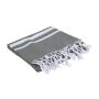 Oxious - Vibe Hammamdoek Witte Strepen - Khaki