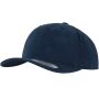 BRUSHED COTTON TWILL MID-PROFILE, NAVY, One size, FLEXFIT