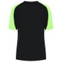 T-shirt Bicolor Redefined Dames 106109 Black-Lime 3XL T-shirt Bicolor Redefined Dames 106109 Black-Lime 3XL