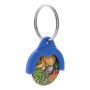 Token - winkelwagenmuntje sleutelhanger