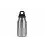 Sagaform Truls stalen fles met handige openklik dop (gerecycled) 500 ml - Zilver Sagaform Truls stalen fles met handige openklik dop (gerecycled) 500 ml - Zilver