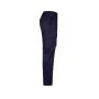 TWO-TONE MULTI-POCKET TROUSERS, NAVY/ORANGE, 34, VELILLA