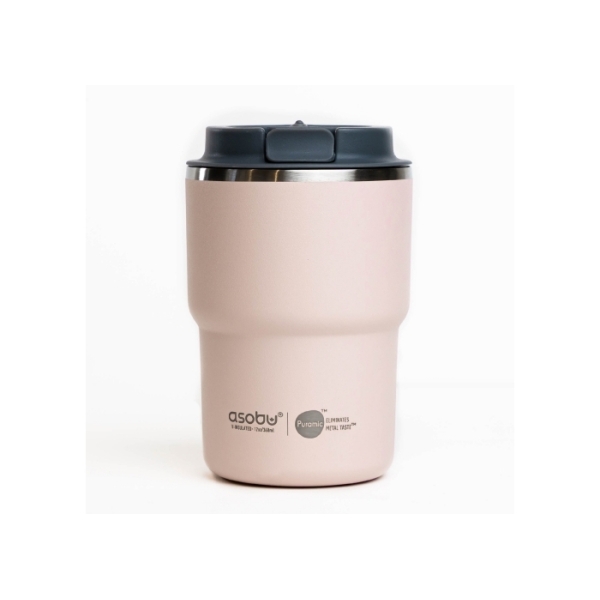 Asobu thermo mug the mini pick-up with Puramic 355 ml - Pastel pink