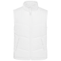 Met fleece gevoerde bodywarmer White 4XL Met fleece gevoerde bodywarmer White 4XL