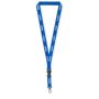 Afneembare polyester lanyard met reflectives Afneembare polyester lanyard met reflectives